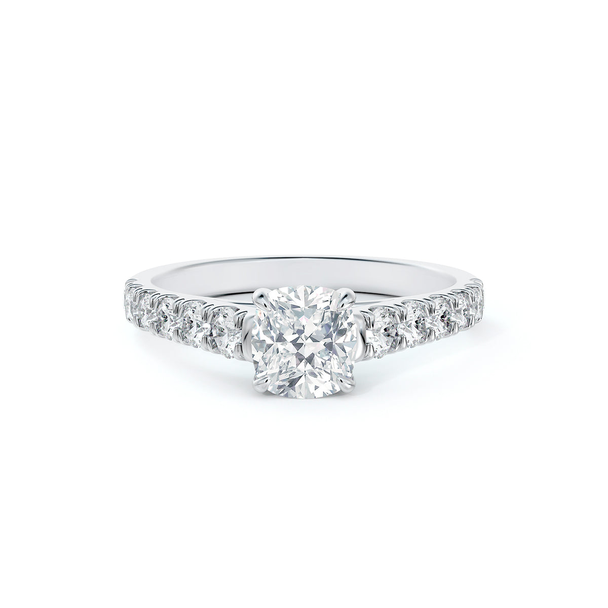 Portfolio by de Beers Forevermark Diamond Halo Engagement Ring