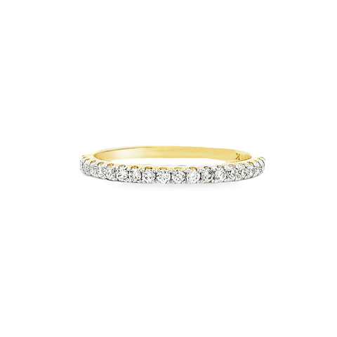 14kt Yellow Gold 0.25cttw Natural Diamond Band