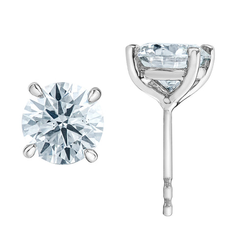 14kt White Gold 1.50cttw Lab-Grown Diamond Studs