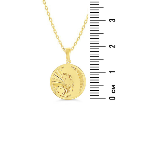 10kt Yellow Gold Mother and Child Pendant