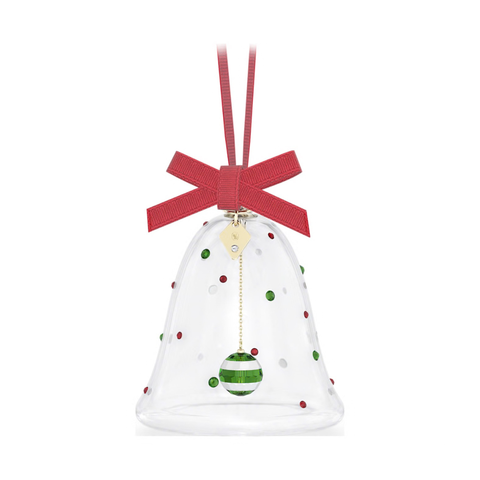 Holiday Cheers Dulcis Bell Ornament White