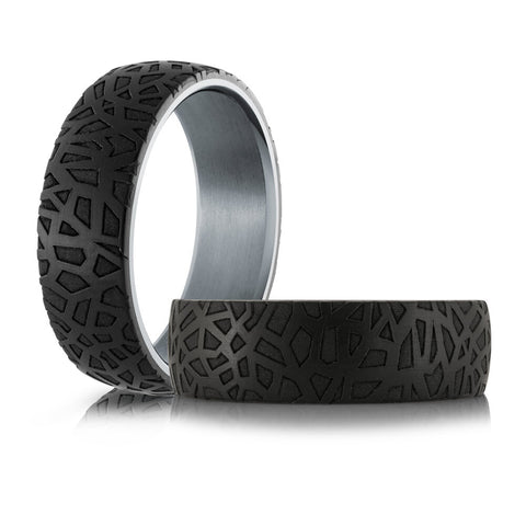 7MM Carbon Fibre and Tantalum Men's Ring Size 11