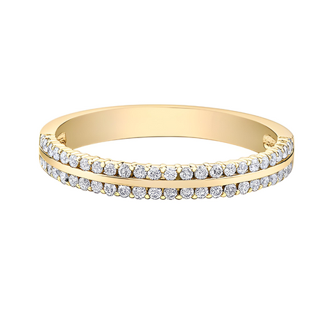 10kt Yellow Gold 0.25cttw Diamond Ring