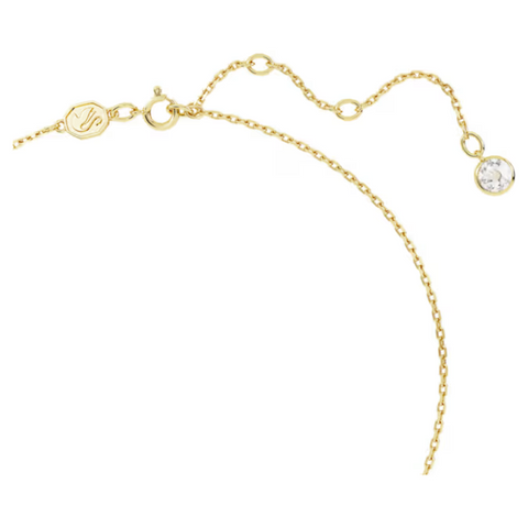 Swarovski Red Chroma Heart Pendant, Gold-plated