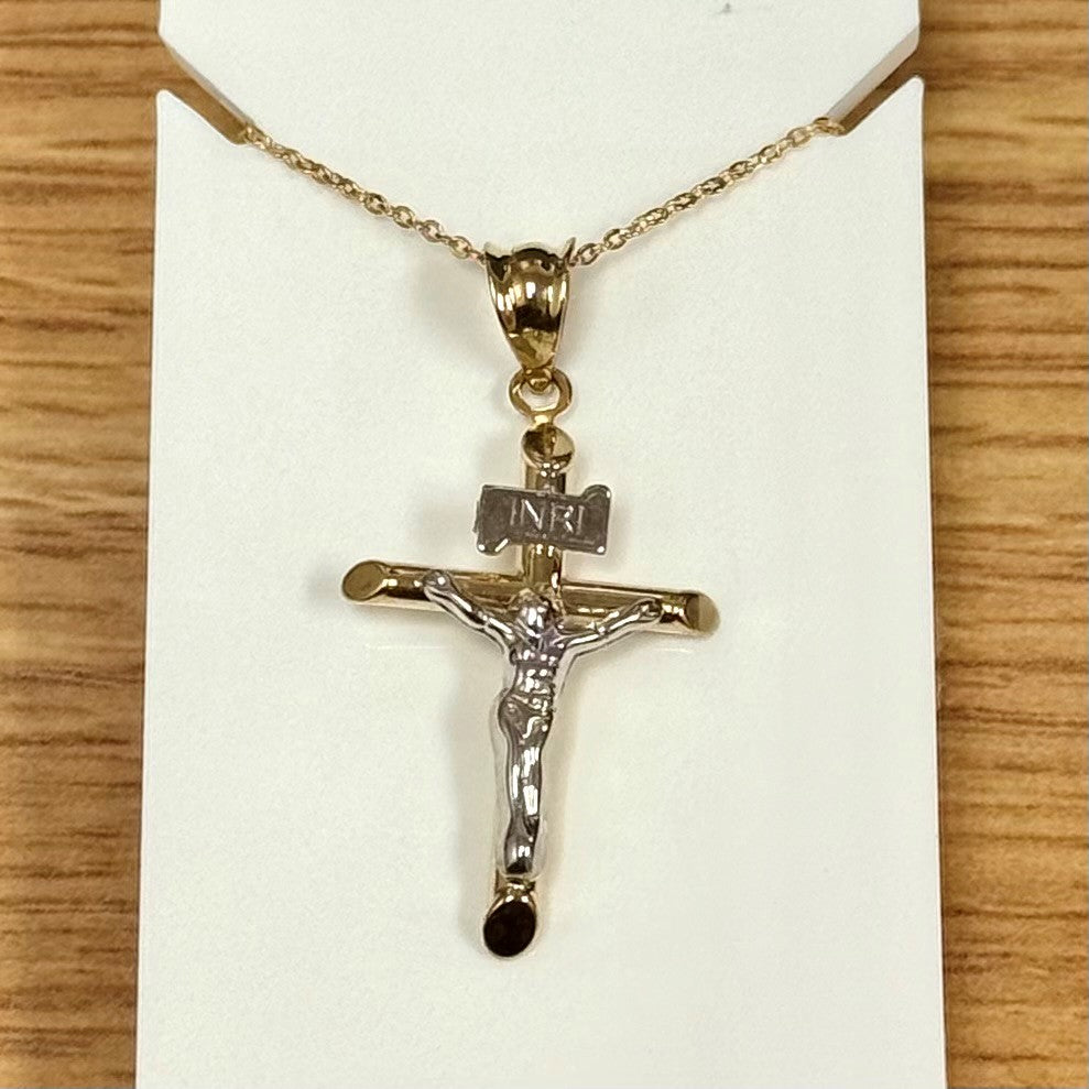 10kt Yellow Gold Cross Pendant – Independent Jewellers