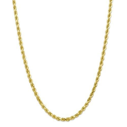 SPECIAL ORDER - 10kt Yellow Gold 2mm Solid Rope Chain 16 inch
