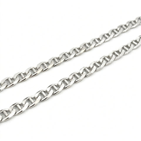 Sterling Silver 4.6mm Mariner Chain in 24-inch