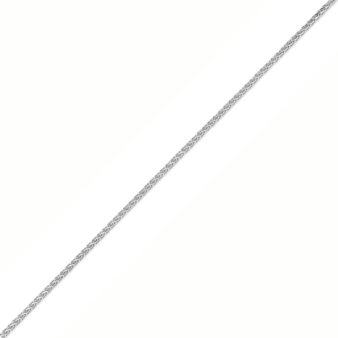 10kt White Gold Franco30 Chain in 24-inch