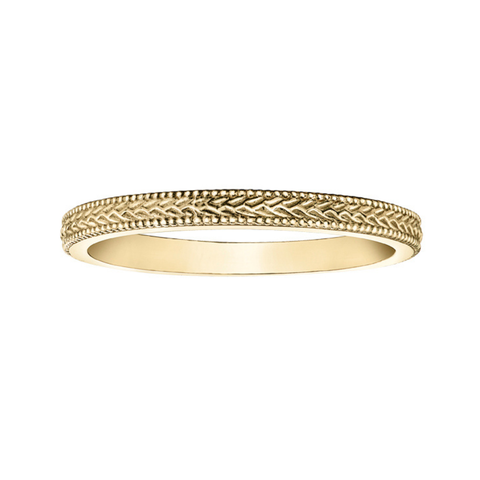 10kt Yellow Gold Stackable Ring