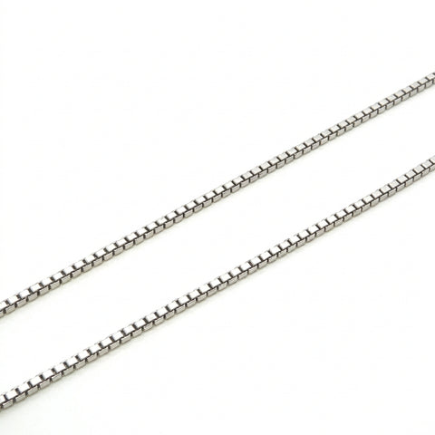 Sterling Silver VED86 1.60mm Box Chain in 22"