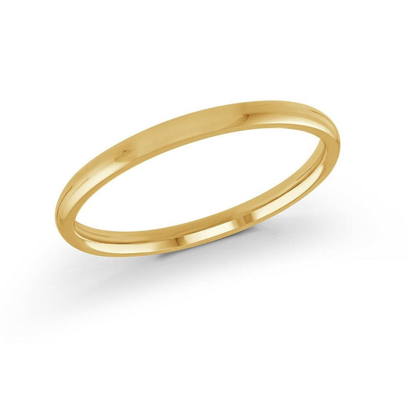 10kt Yellow Gold 3mm Classic Wedding Band - Yellow Gold / 6