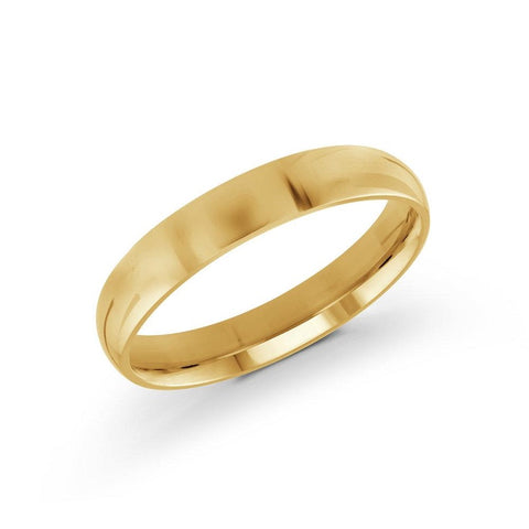 10kt Gold 4mm Classic Wedding Band