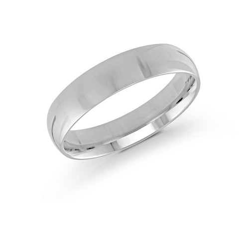 14kt White Gold 5mm Classic Wedding Band