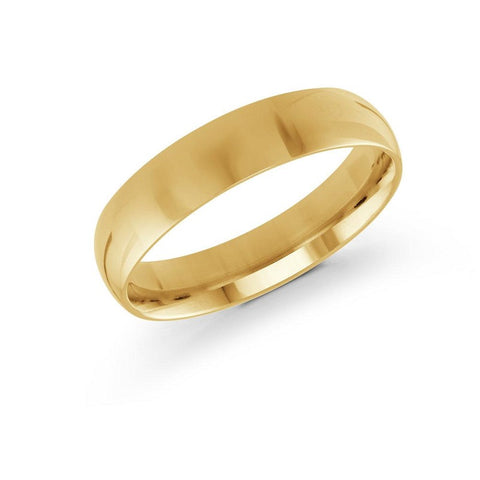10kt Gold 5mm Classic Wedding Band