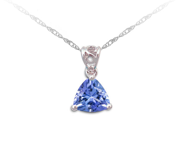 Independent Jewellers 10kt White Gold Tanzanite Pendant
