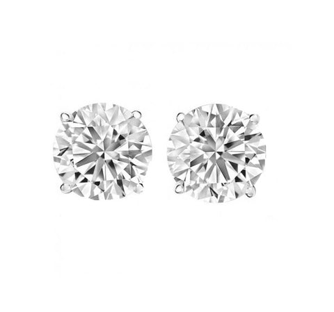 14kt White Gold 1.00cttw Diamond Studs