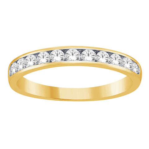 14kt Yellow Gold 0.33ttw Diamond Ring