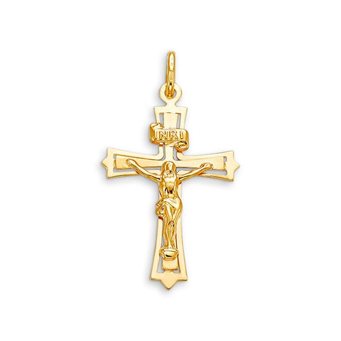 10kt Yellow Gold Crucifix