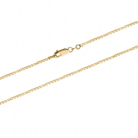 10kt Yellow Gold Box53 Chain in 20-inch