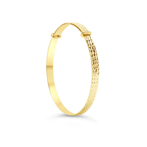 10kt Yellow Gold Baby Bangle