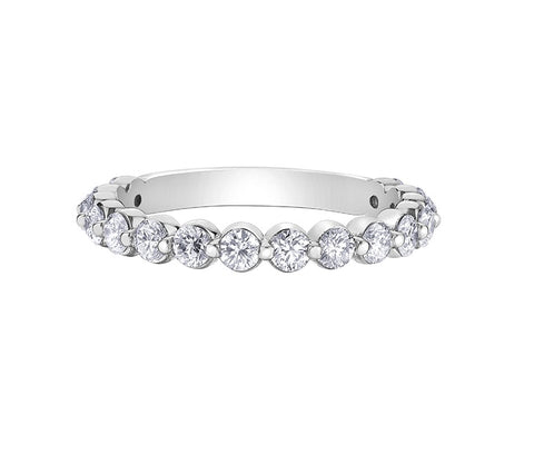18kt White Gold 1.10cttw Canadian Diamond Band