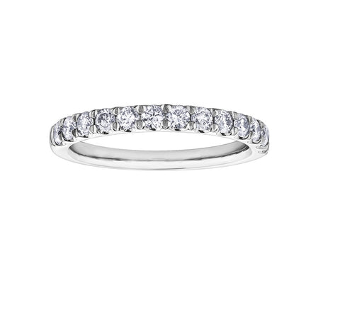 18kt White Gold 0.50cttw Canadian Diamond Band