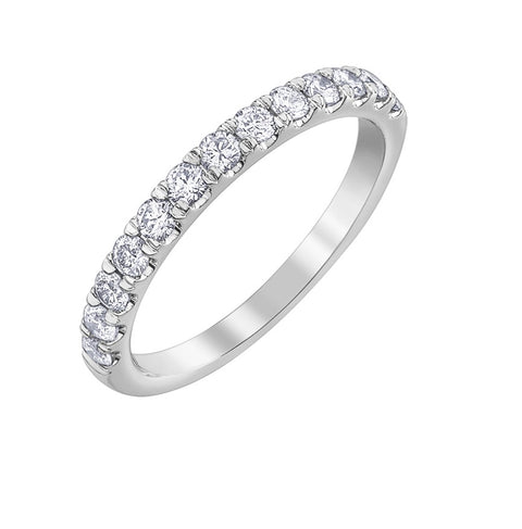18kt White Gold 0.53cttw Canadian Diamond Band