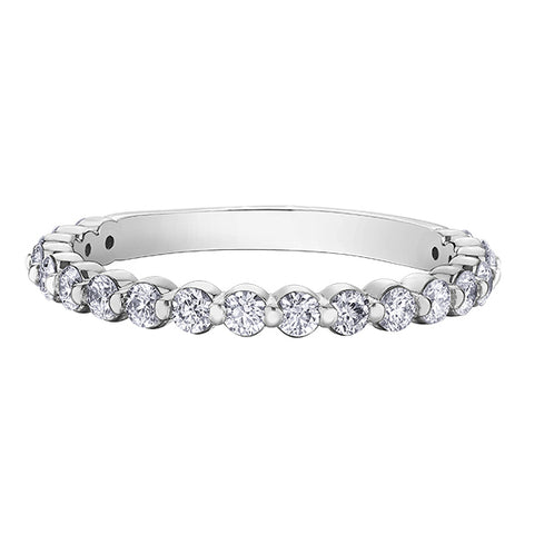 18kt White Gold 0.60cttw Canadian Diamond Band