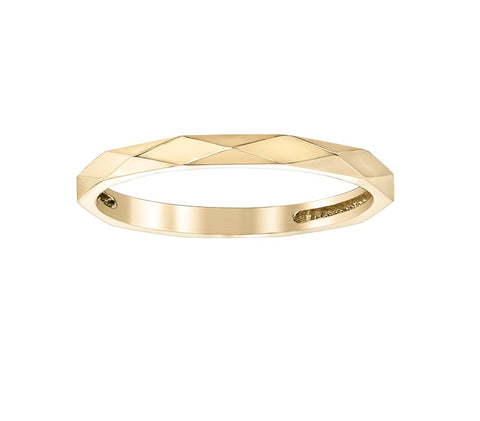 10kt Yellow Gold Stackable Ring