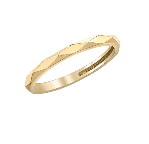 10kt Yellow Gold Stackable Ring