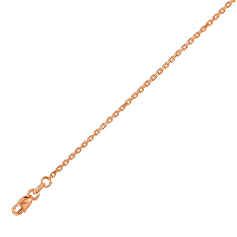 10kt Rose Gold 3.00 mm Chain in 22"
