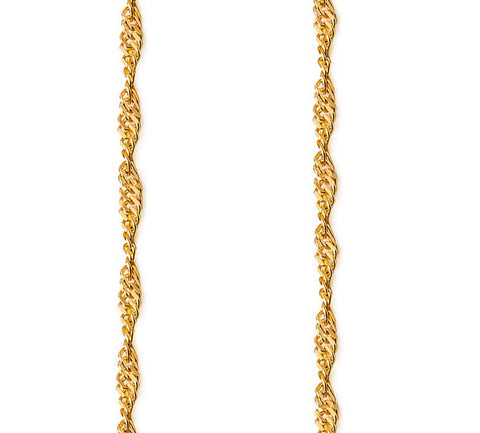 10kt Yellow Gold Singapore30 Chain in 20-inch