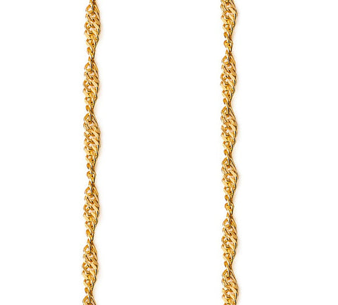14kt Yellow Gold Singapore 1.80cm Chain in 18-Inch