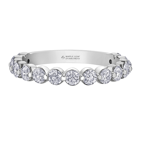 18kt White Gold 0.77cttw Canadian Diamond Band